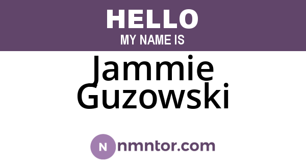 Jammie Guzowski