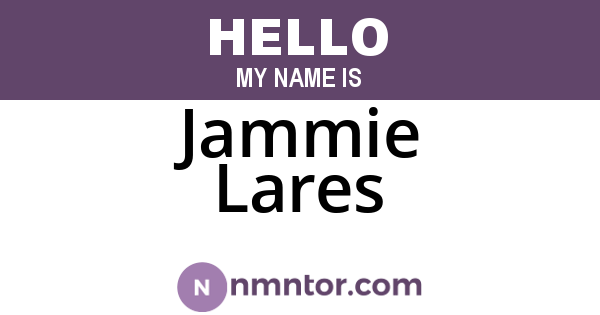 Jammie Lares