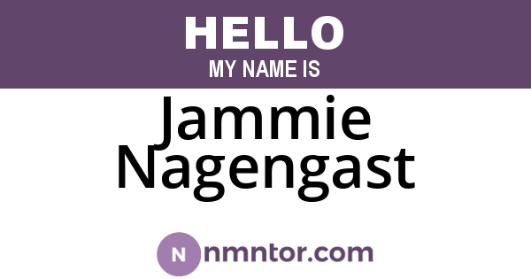 Jammie Nagengast