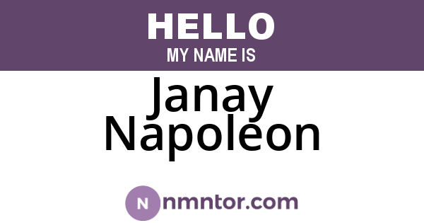 Janay Napoleon