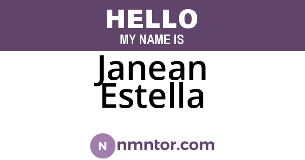 Janean Estella