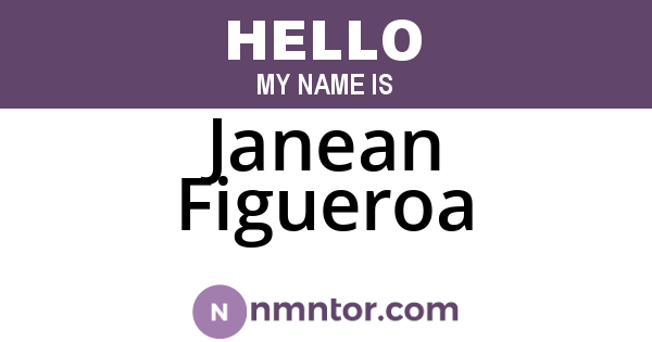 Janean Figueroa