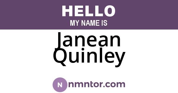 Janean Quinley