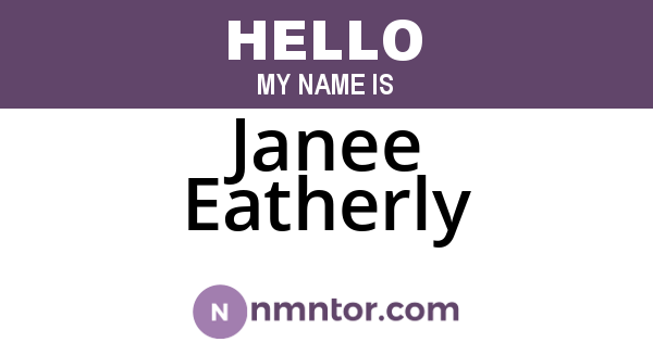 Janee Eatherly