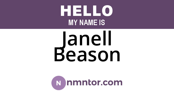 Janell Beason