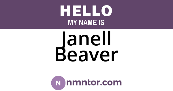 Janell Beaver