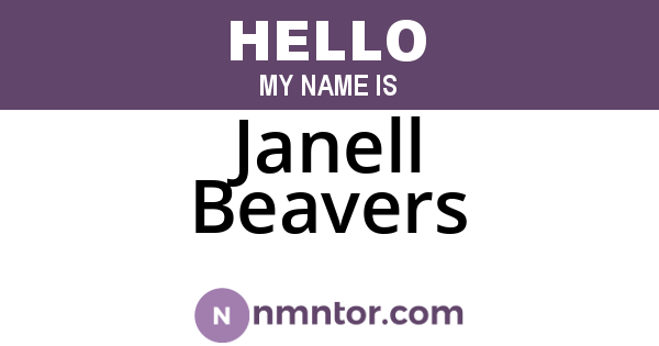 Janell Beavers