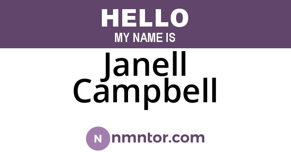 Janell Campbell