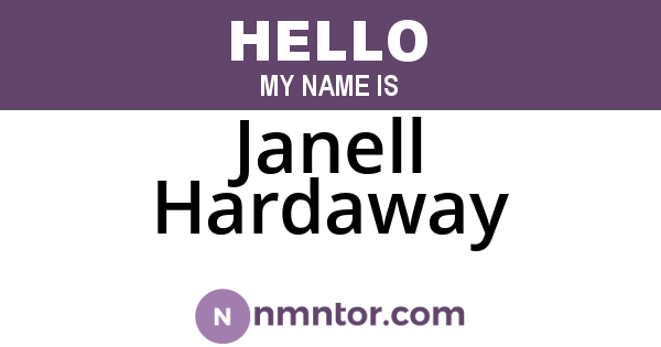 Janell Hardaway