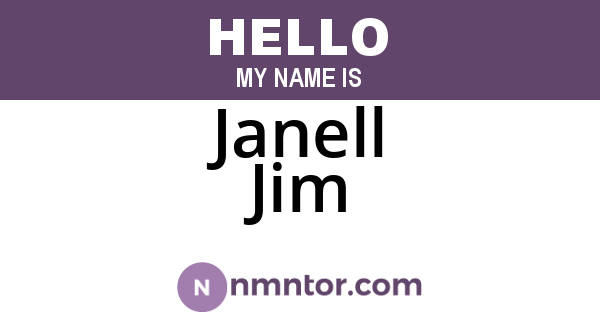 Janell Jim