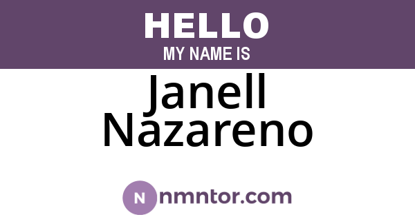 Janell Nazareno