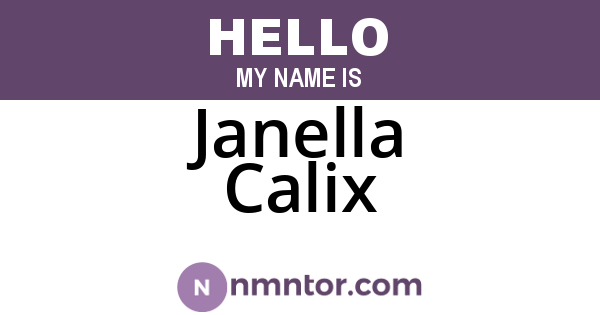 Janella Calix