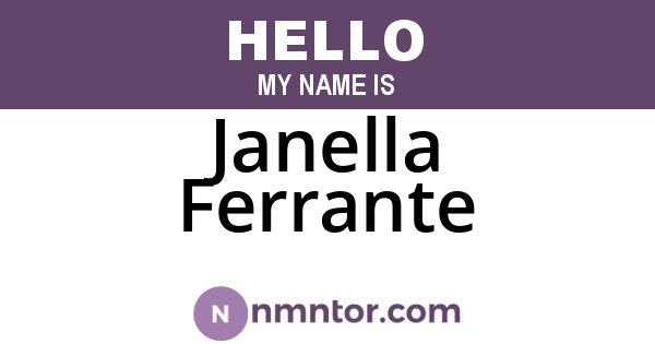 Janella Ferrante