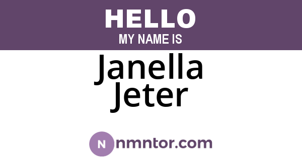 Janella Jeter