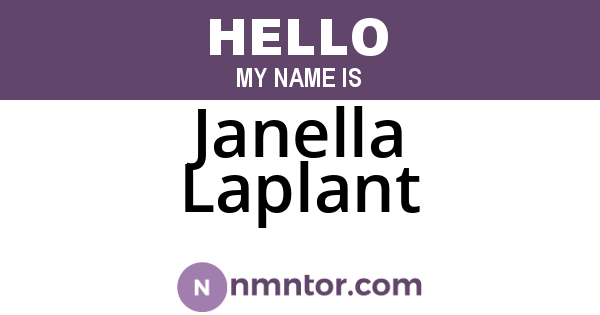 Janella Laplant