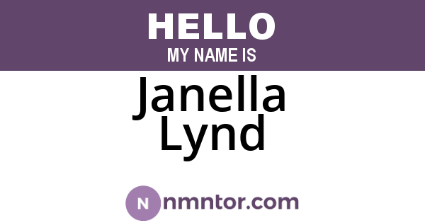 Janella Lynd