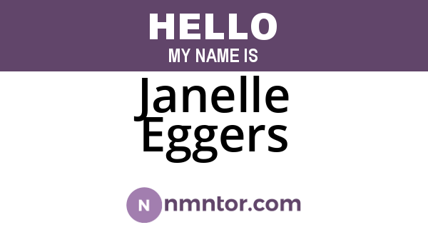 Janelle Eggers