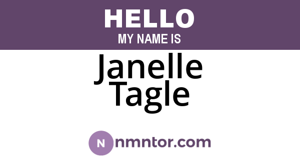 Janelle Tagle