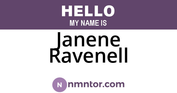 Janene Ravenell