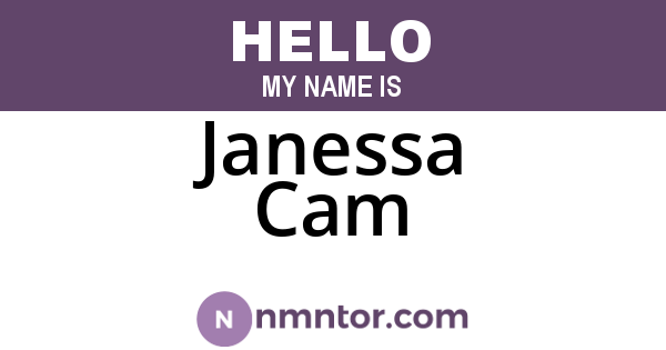 Janessa Cam