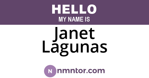 Janet Lagunas