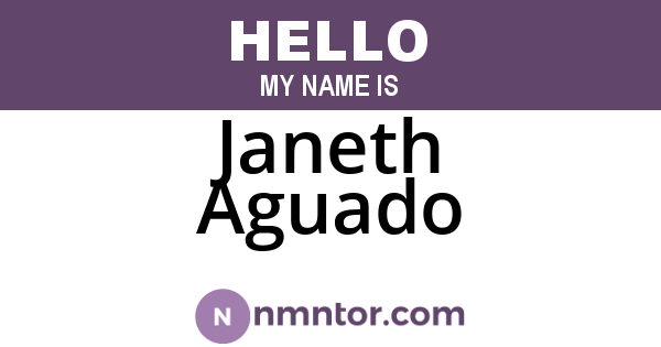 Janeth Aguado