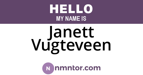 Janett Vugteveen