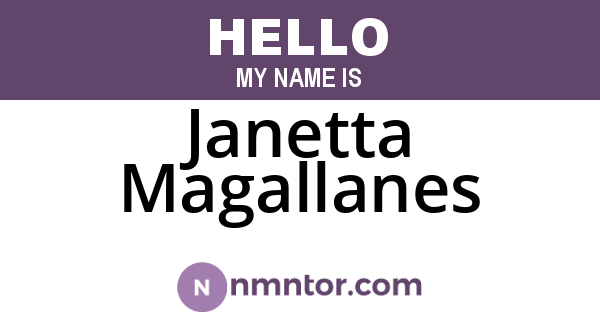 Janetta Magallanes