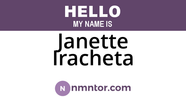 Janette Iracheta