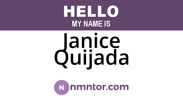 Janice Quijada