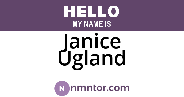 Janice Ugland
