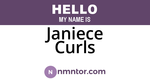 Janiece Curls