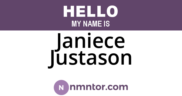 Janiece Justason