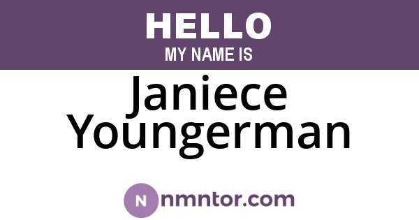 Janiece Youngerman