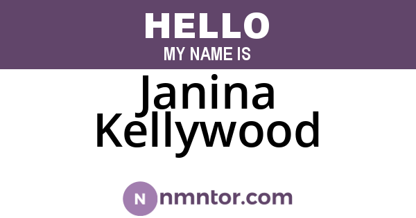 Janina Kellywood