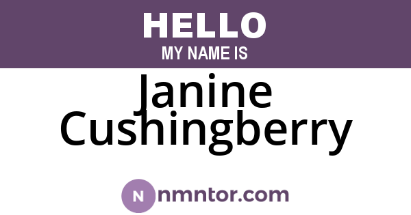 Janine Cushingberry