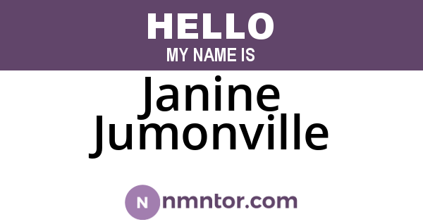 Janine Jumonville