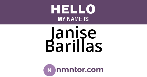 Janise Barillas