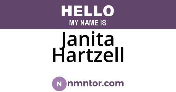 Janita Hartzell