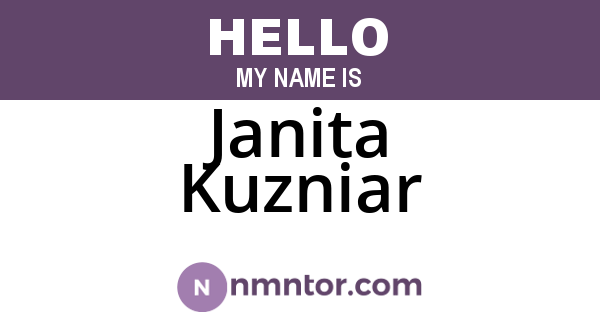 Janita Kuzniar
