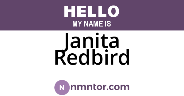 Janita Redbird