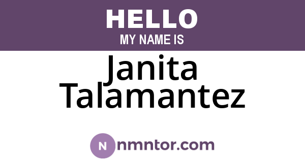 Janita Talamantez