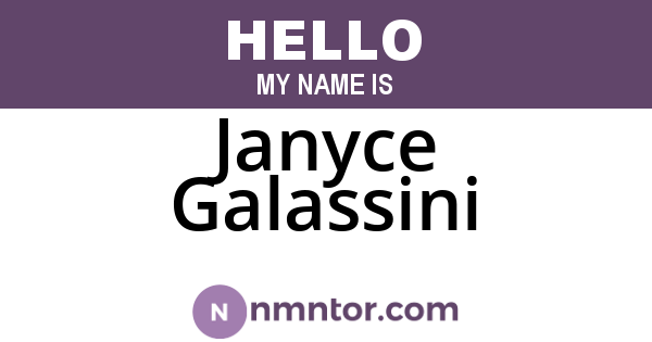 Janyce Galassini