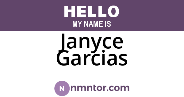 Janyce Garcias