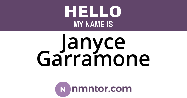Janyce Garramone