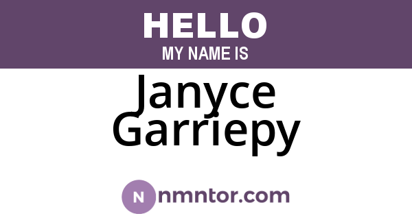 Janyce Garriepy