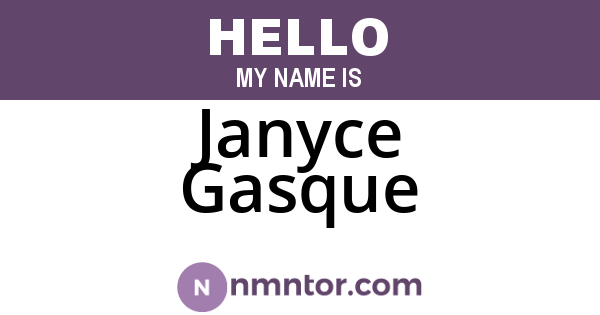 Janyce Gasque