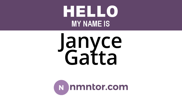 Janyce Gatta