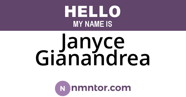Janyce Gianandrea