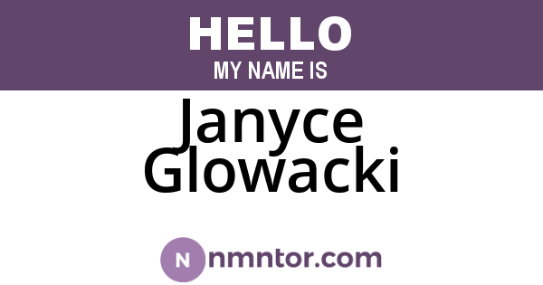 Janyce Glowacki